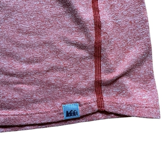 REI Clay Brick Red Athletic Short Sleeve Top Size L - Picture 2 of 5